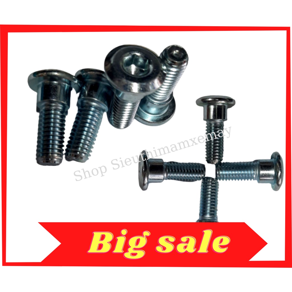 Bộ ốc đĩa ( 4 con - 5 con- 10 con ) dành cho gắn đĩa các dòng xe Honda 8li 25mm