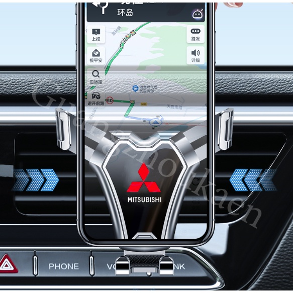 Giá Đỡ Điện Thoại Gắn Xe Hơi Mitsubishi Xpander Eclipse Cross Mirage Grandis Triton Attrage Outlander Pajero Sport ASX