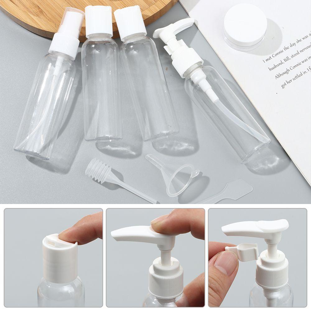 Hộp Đựng Kem Trang Điểm Màu Cầu Vồng Mang Đi Du Lịch Tiện Lợi