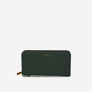 Vascara Ví Cầm Tay Quai Đính Kim Loại WAL 0209 Xanh Rêu