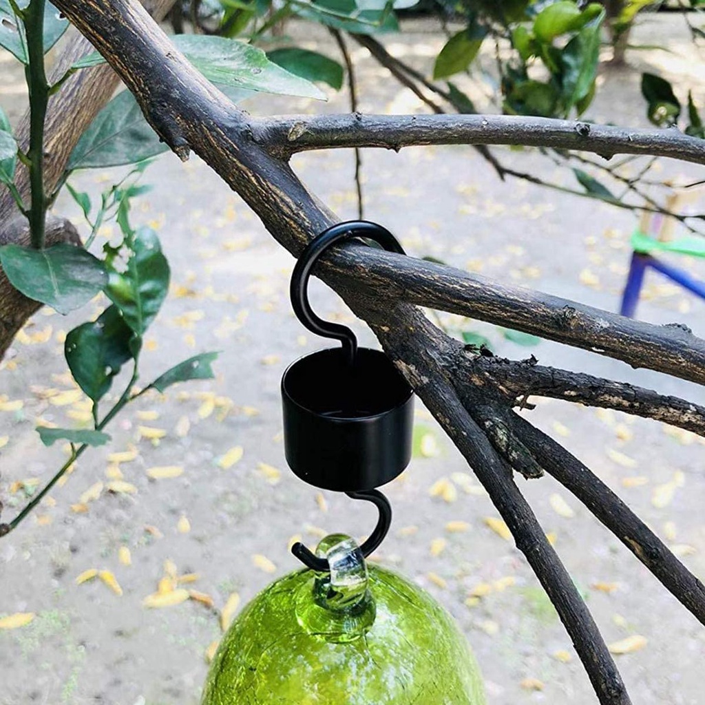 Dụng Cụ Cho Chim Ăn Đa Năng Hình Chữ S Kèm Cọ Vệ Sinh Tiện Dụng