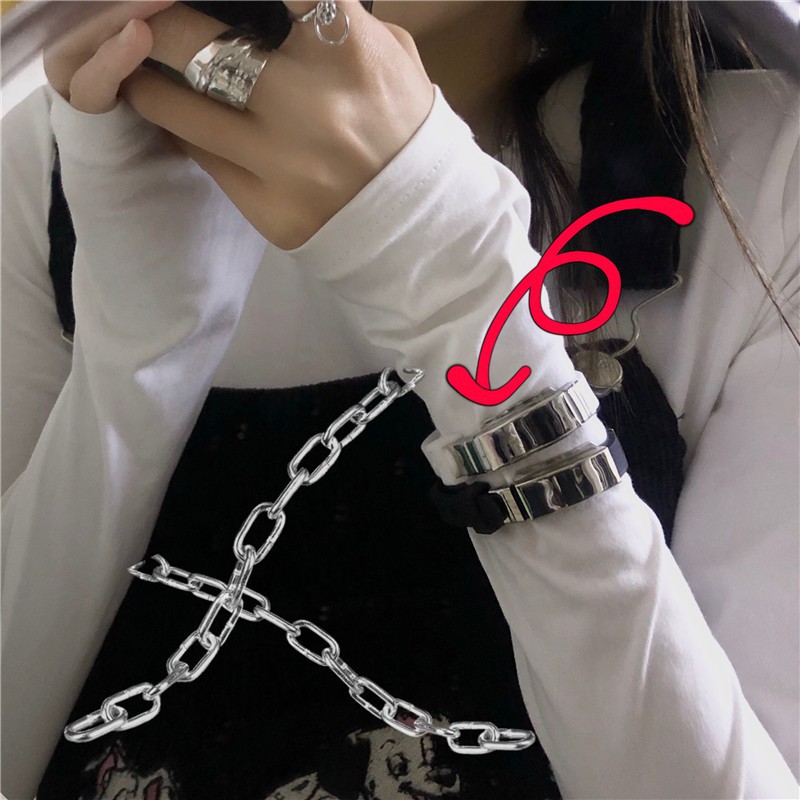 Vòng Tay Thép Titan B832 Cá Tính Cho Cặp Đôi