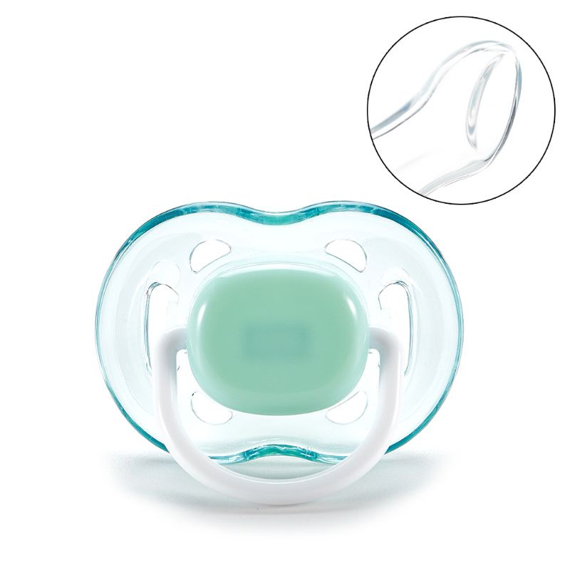 Ti giả dỗ yên tập nhai gặm bằng silicone thoải mái cho em bé