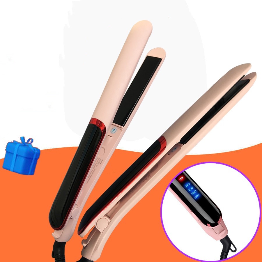 Máy Ép Duỗi Tóc, Uốn Tóc Xoăn Hàn Quốc 3In1, Thanh Gốm Là Tóc Nhanh, Giúp Kẹp Thẳng Tóc Tránh Hư Tổn, Bh 24 Tháng
