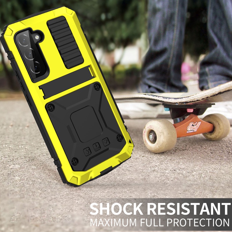 Ốp Điện Thoại Silicon Chống Trượt Bảo Vệ Toàn Diện Kèm Ốc Vít Cho S22