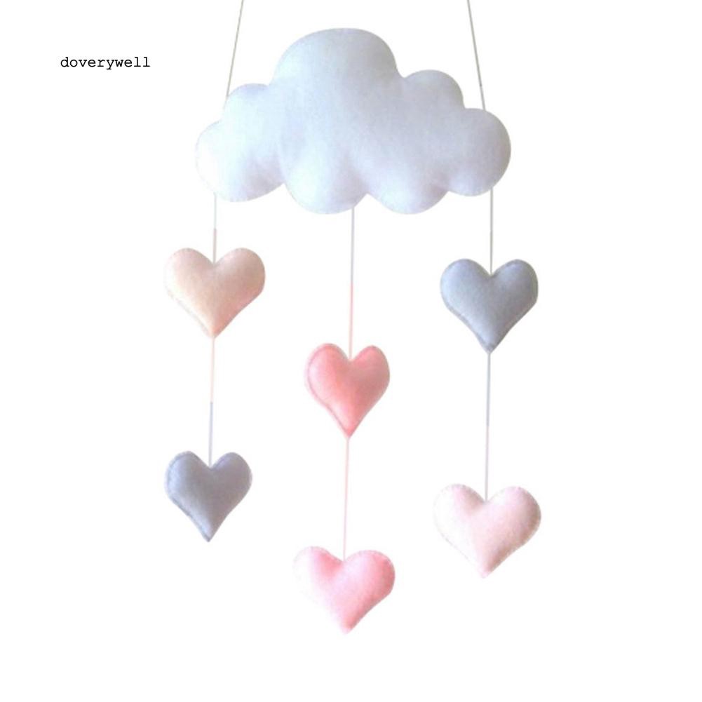 Phụ kiện treo trang trí phòng bé hình đám mây dễ thương