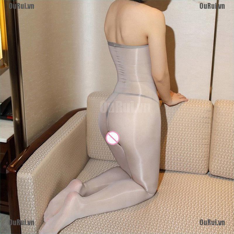 Bộ Đồ Lót Vải Lụa Bóng Thiết Kế Quyến Rũ