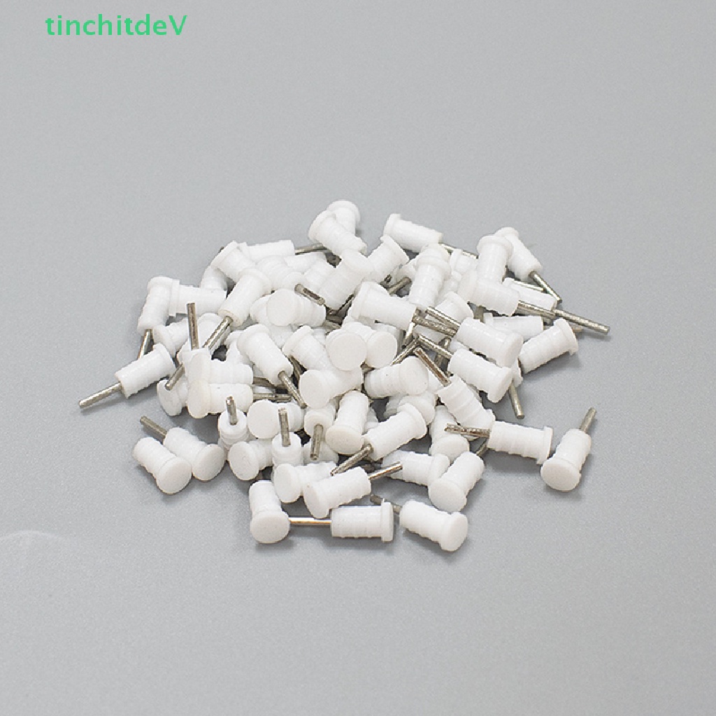Set 10 Nút Cao Su Silicone Mini 3.5mm Chống Bụi Cho Jack Cắm Tai Nghe / Điện Thoại Thông Minh