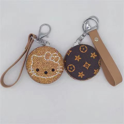 Gương Trang Điểm Hai Mặt Hình Mèo Đính Đá Phong Cách Mới 2022