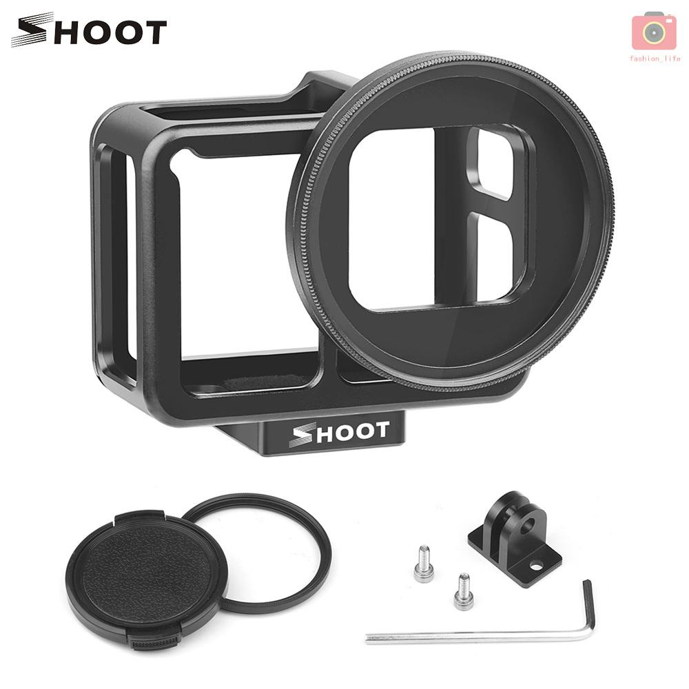 Vỏ hợp kim nhôm CNC SHOOT XTGP507B 52mm UV bảo vệ máy ảnh GoPro Hero 7 Black/Hero 6/Hero 5