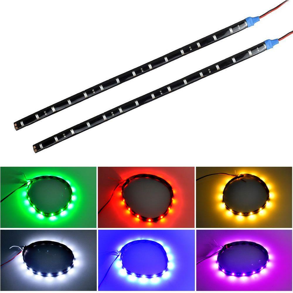 Dải Đèn LED 30CM 12V Chống Thấm Nước Trang Trí Xe Hơi