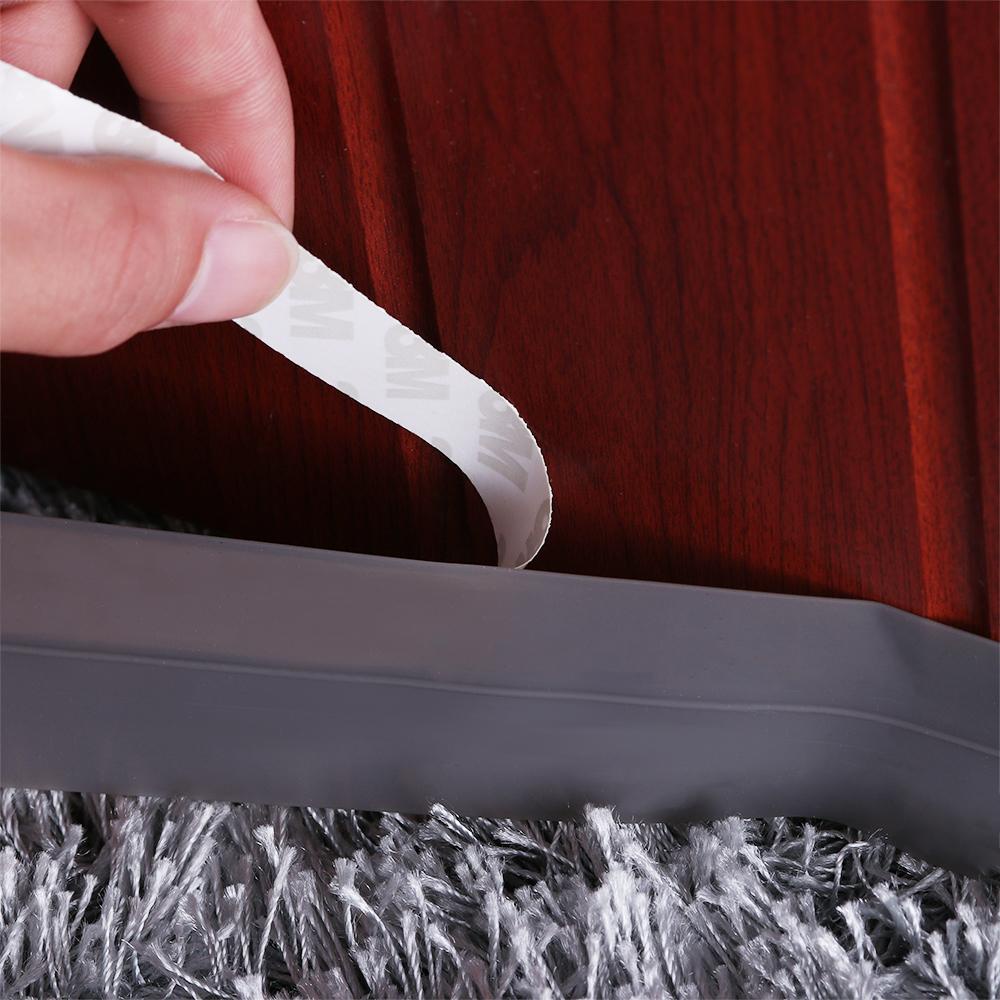 1 Dải Cao Su Silicone Dán Viền Cửa Sổ / Nhà Tắm Trang Trí Nội Thất