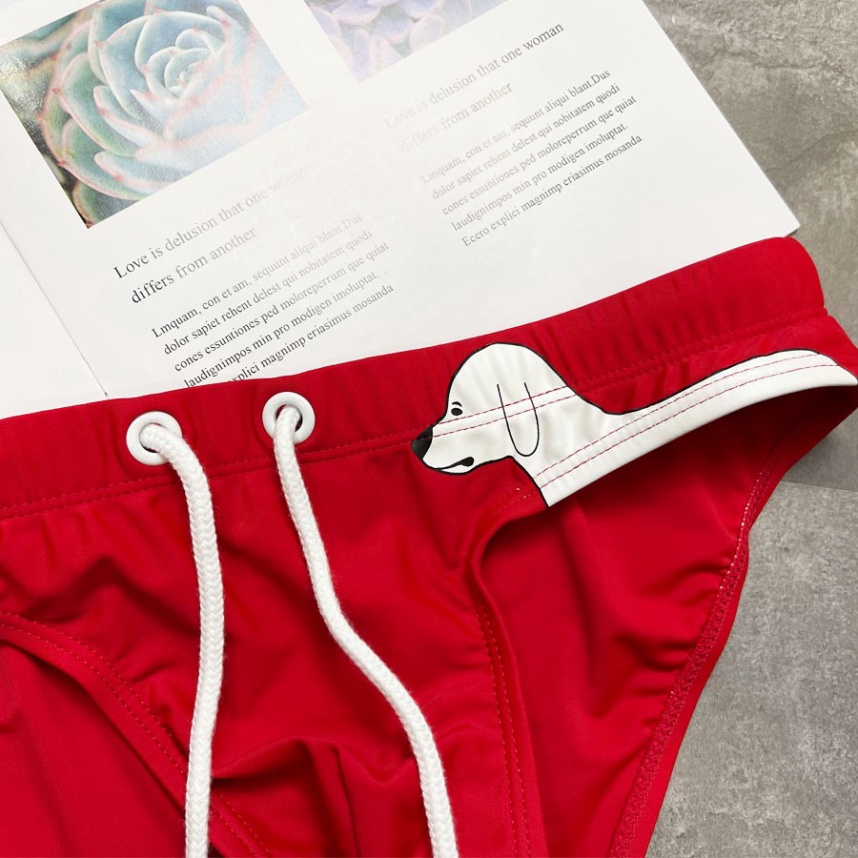 QUẦN BƠI NAM - Dạng Tam Giác - AUS - Chất Cực Mịn - In Chữ - Hàng nhập khẩu | BigBuy360 - bigbuy360.vn