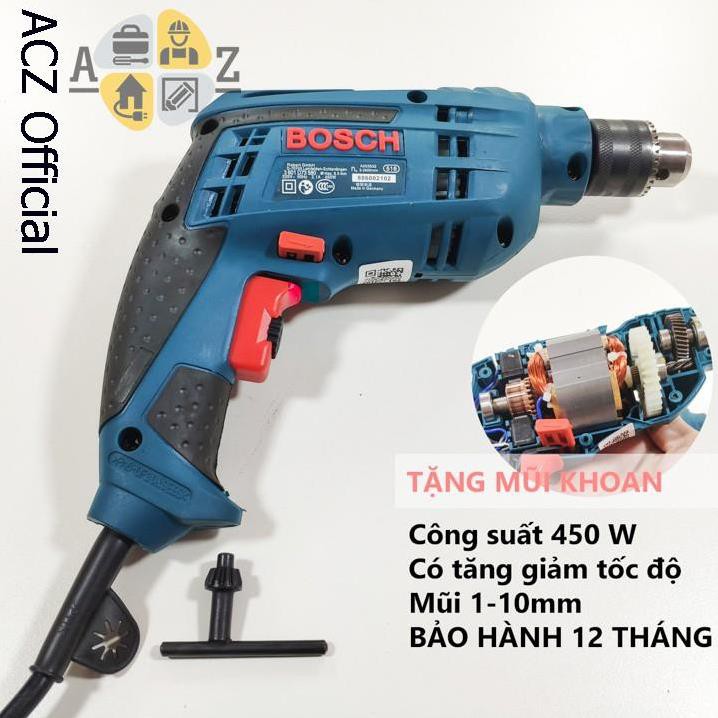 Máy khoan Boss GBM 10RE tặng mũi khoan - BH 12 tháng