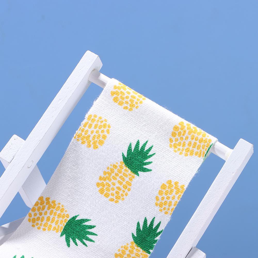 CHOOKEY Ghế Bãi Biển Xinh Xắn Cho Nhà Búp Bê Tỉ Lệ 1: 12