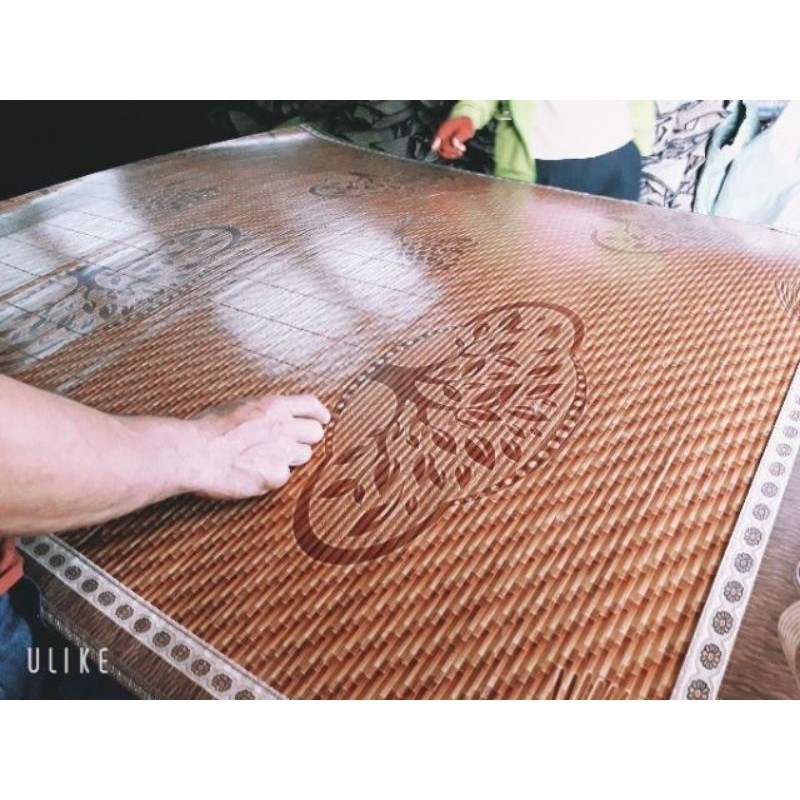 Chiếu trúc lụa vân gỗ, chiếu trúc Siêu Mịn Mát Và Rất Êm,Đủ Các Kích Thước Và Làm Theo Yêu Cầu Của Khách, Xuongchieu