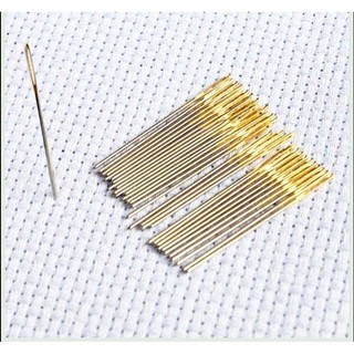 Kim Thêu Đít Vàng và Đít Trắng 9.6k/10 cây có 11CT và 14CT và Kim thêu 5D