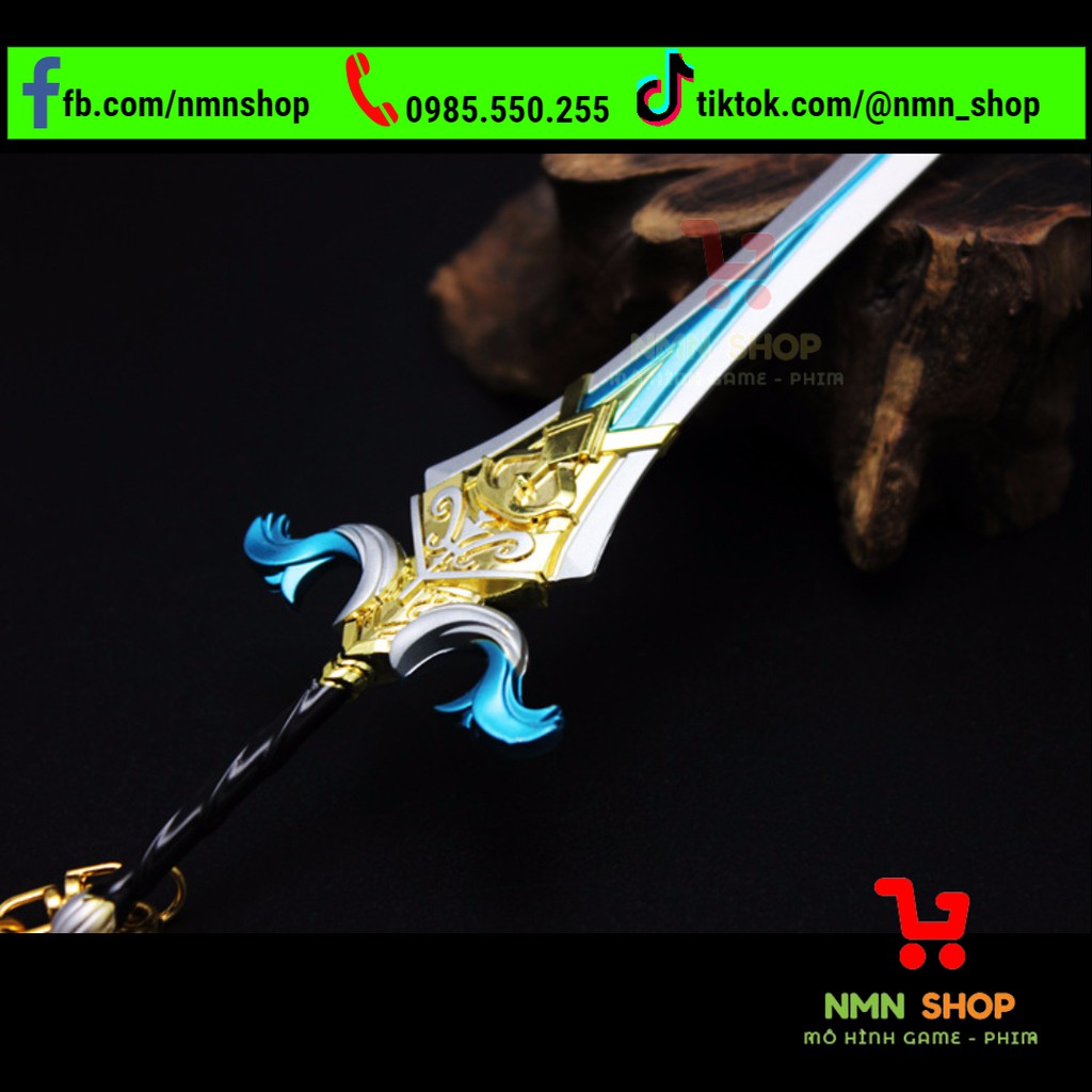 Mô hình game Genshin Impact - Sacrificial Greatsword 21cm