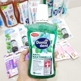 💐💐💐Dontodent Nước súc miệng kháng khuẩn 500ml