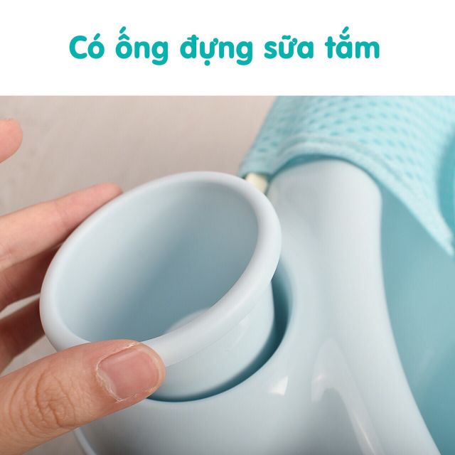 Chậu Tắm Gấu Kèm Lưới Tắm Cho Bé