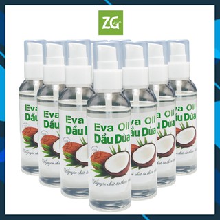 Dầu dừa Organic Evaoil, Ép lạnh, Nguyên chất, Dung tích 100ml
