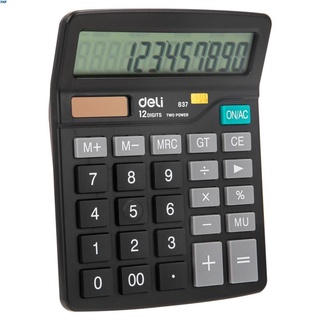 Máy tính để bàn 12 số Deli - 1 chiếc - E837 .