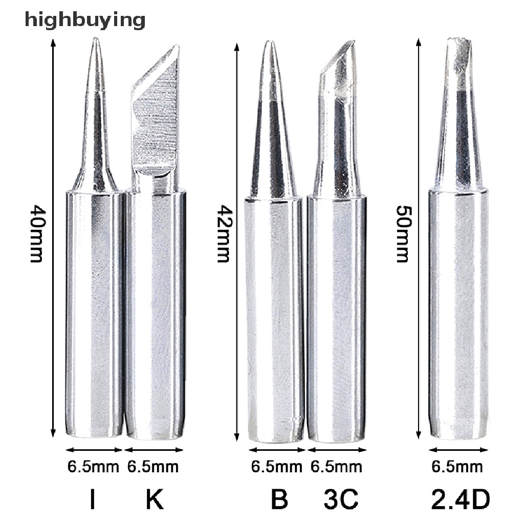 5 đầu mũi hàn điện 2.4D + 3C + I + B + K chuyên nghiệp