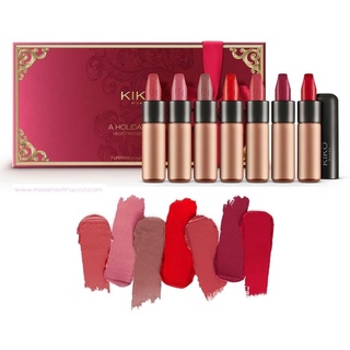 Sét son lì kiko velvet 7 son các màu 311 - 312 -315 -316 -317 - 328 -329 combo 7 son môi kiko milano-vđ