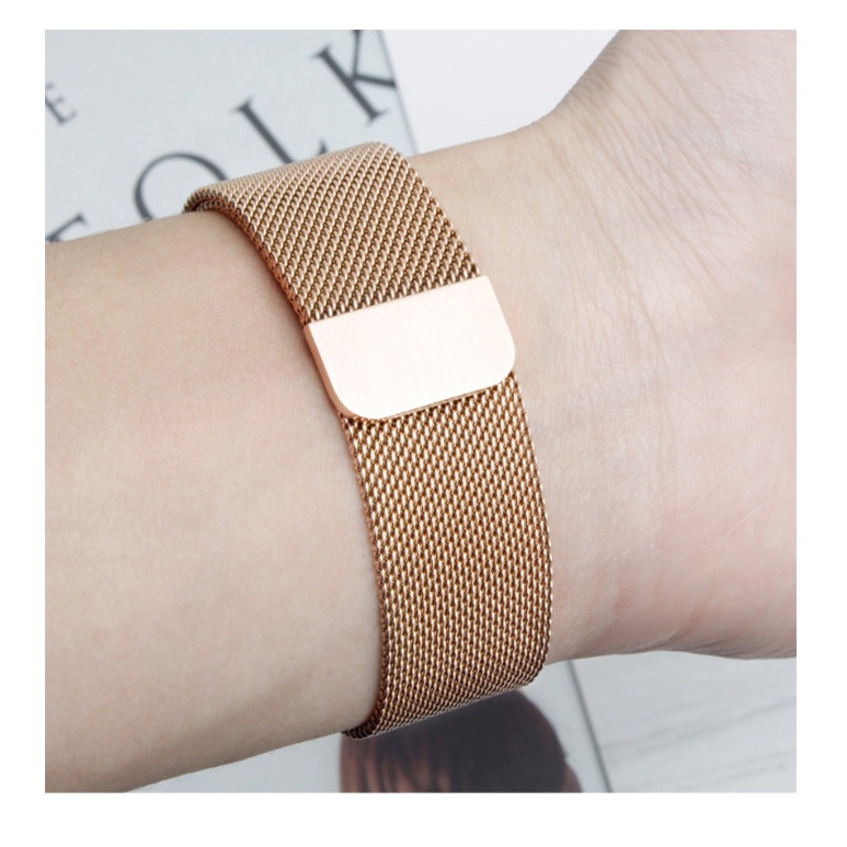 Dây Đeo Inox Milanese Cho Đồng Hồ Thông Minh IMILAB W12 W12