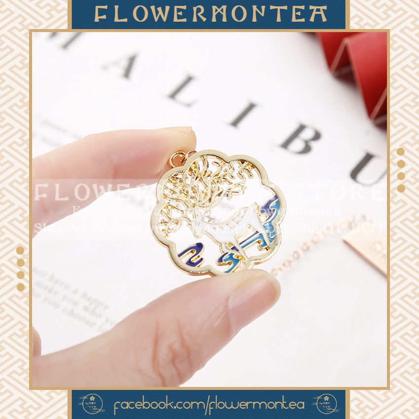 Thẻ Đánh Dấu Sách | Bookmark Dây Kim Loại - Cổ Phong 03