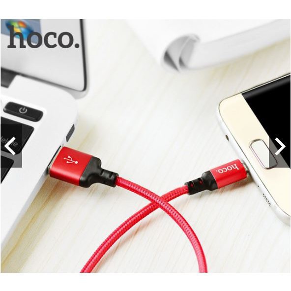 Sạc hoco X14 dài 1m đến 2m cao cấp hỗ trợ sạc nhanh cho iphone