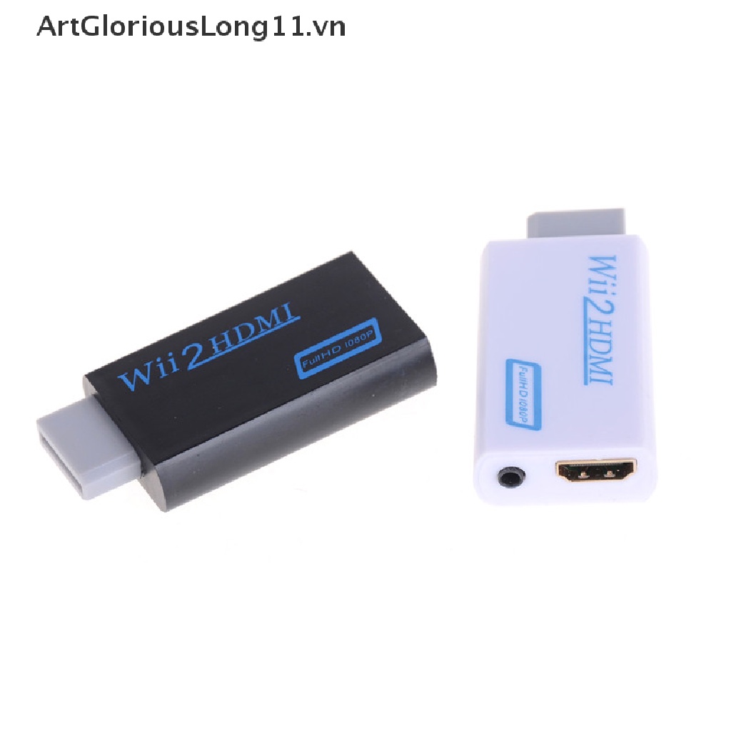 Đầu Chuyển Đổi Âm Thanh Từ Giắc Cắm 3.5mm Sang HDMI Wii2HDMI Full HD 1080P Chuyên Dụng