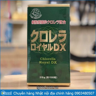 Tảo lục chlorella royal dx hộp 1550 viên
