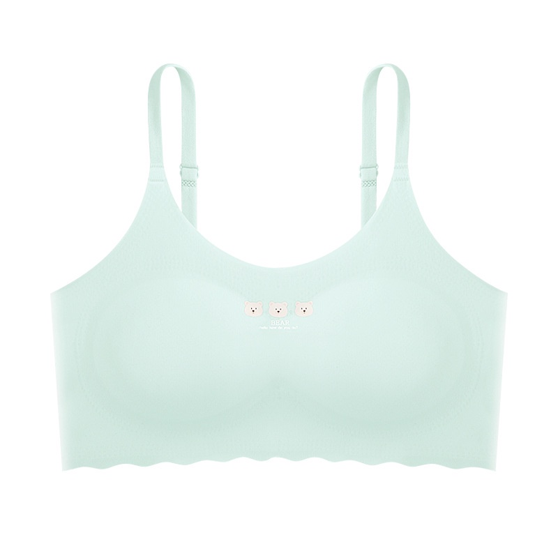 Áo Lót Hai Dây Bằng Lụa Mát Thời Trang Cho Bé Gái 12-16 Tuổi