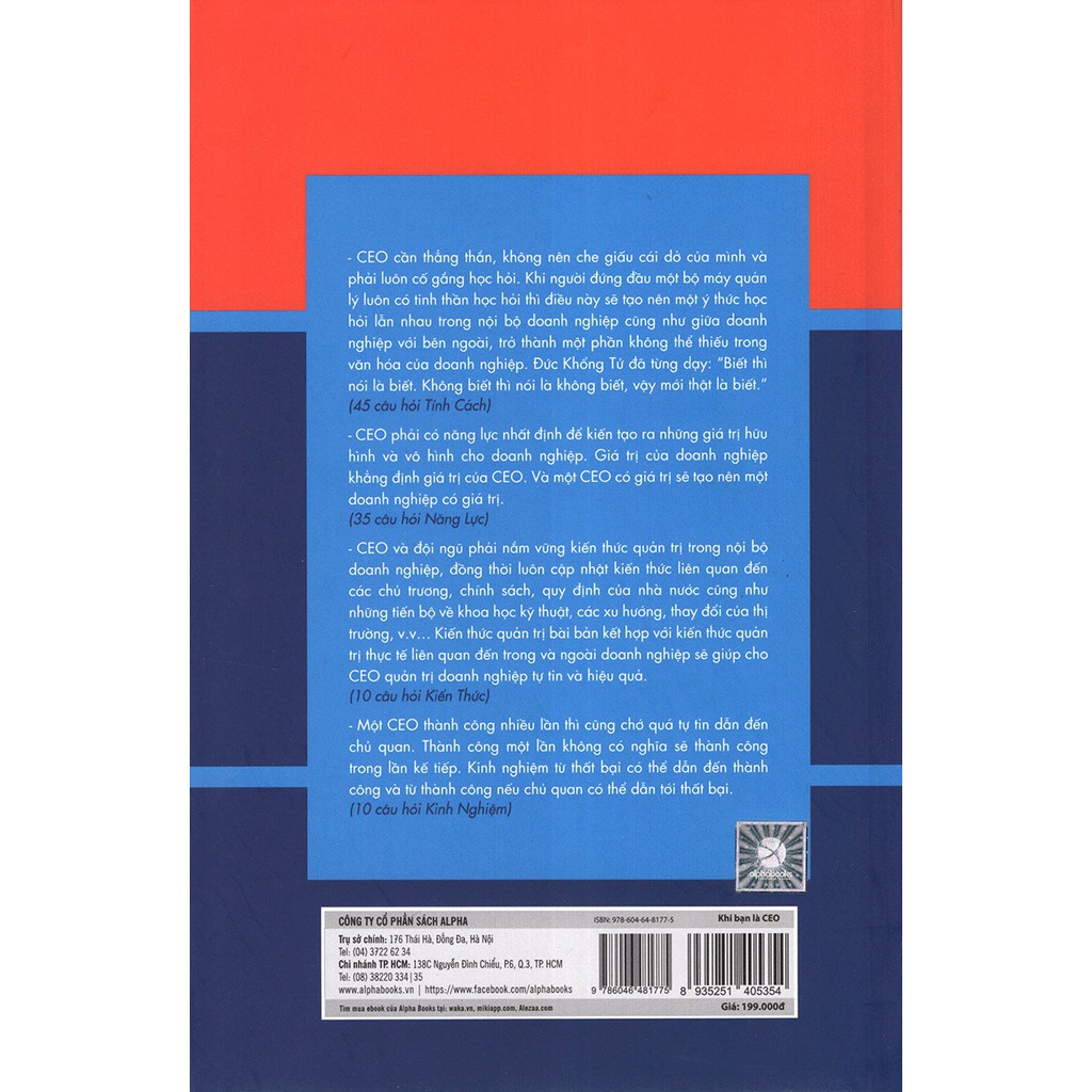 Sách - Khi bạn là CEO | BigBuy360 - bigbuy360.vn