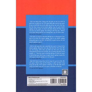 Sách - Khi bạn là CEO