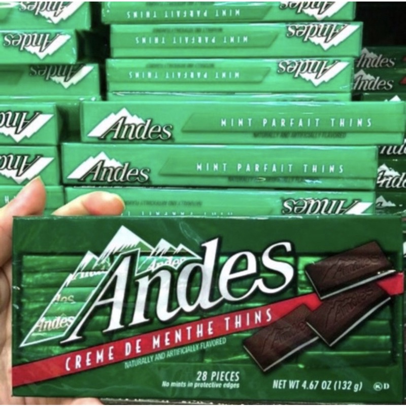 Socola Andes bạc hà 132gr