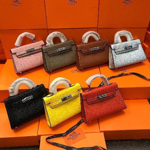 Túi HM Kelley size 20 tag bạc full hộp