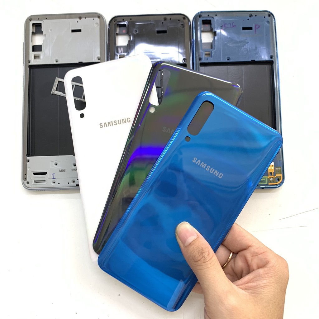 VỎ SƯỜN ĐIỆN THOẠI SAMSUNG GALAXY A50 ZIN .