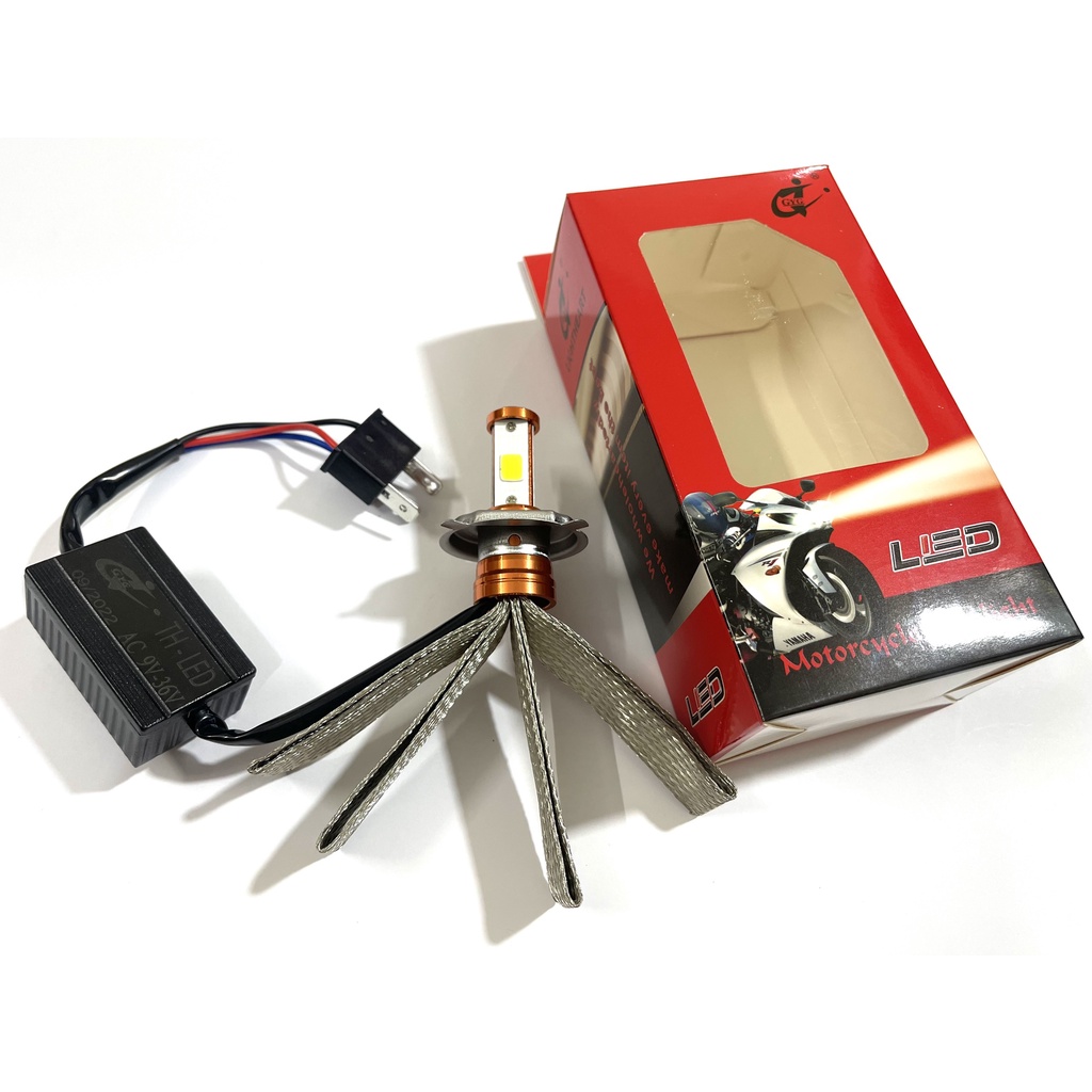 Đèn Led 3 Tim CYT Chính Hãng Chạy Được Điện AC-DC