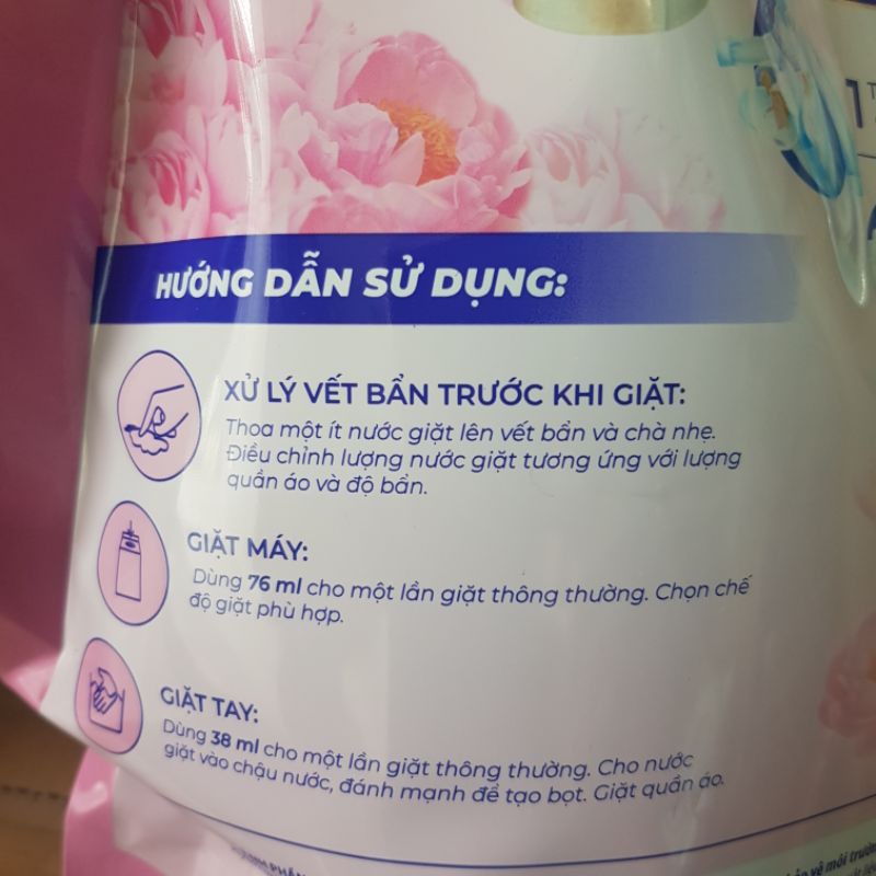 Nước giặt Surf cao cấp 3 trong 1 túi 3.5 kg