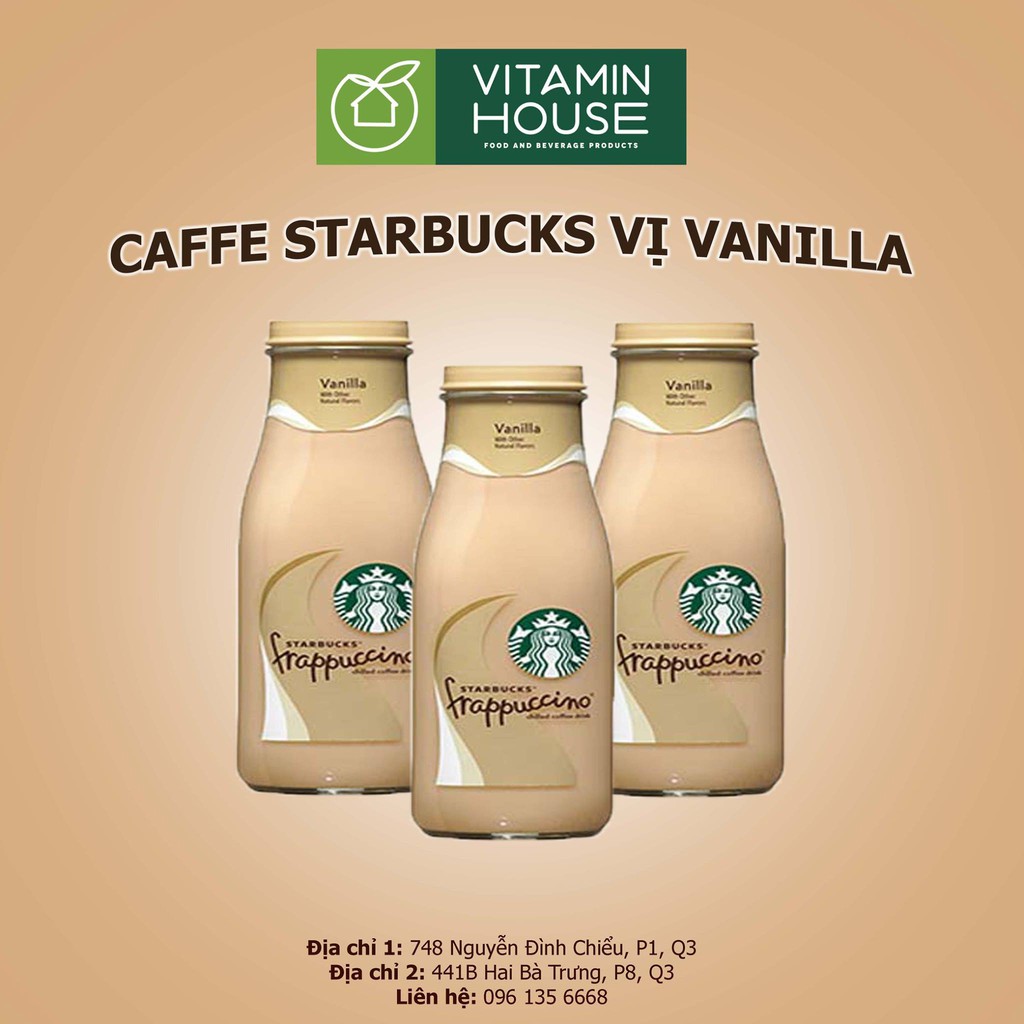 Cà phê Starbucks Frappuccino Vanilla