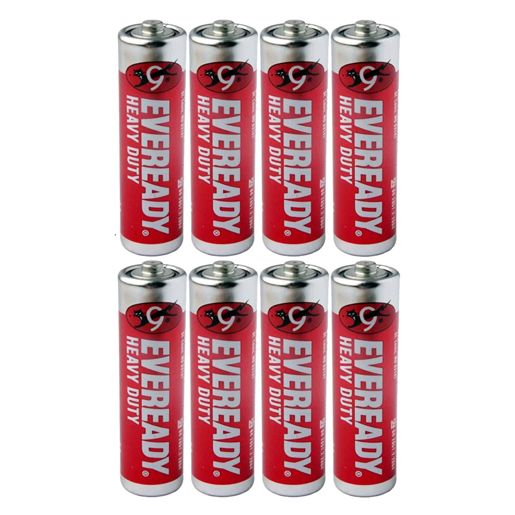 Vỉ 8 pin AAA Eveready Heavy Duty