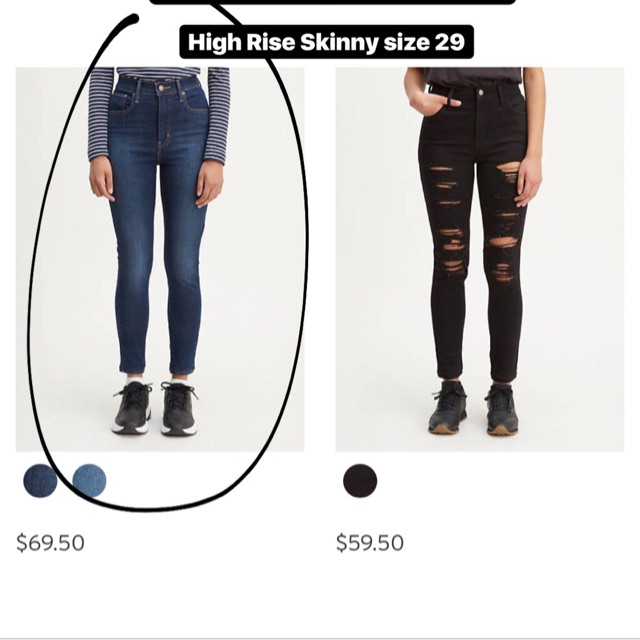 Quần Jeans của Levis