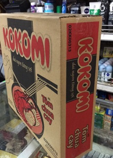 Mì Kokomi Vị Tôm Chua Cay Thùng (30 gói x 65g/90g)