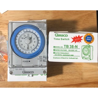 Công Tắc Hẹn Giờ Camsco TB38N - TB38N MẪU MỚI