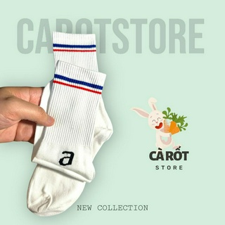 Vớ tất cổ cao chữ a nam nữ unisex