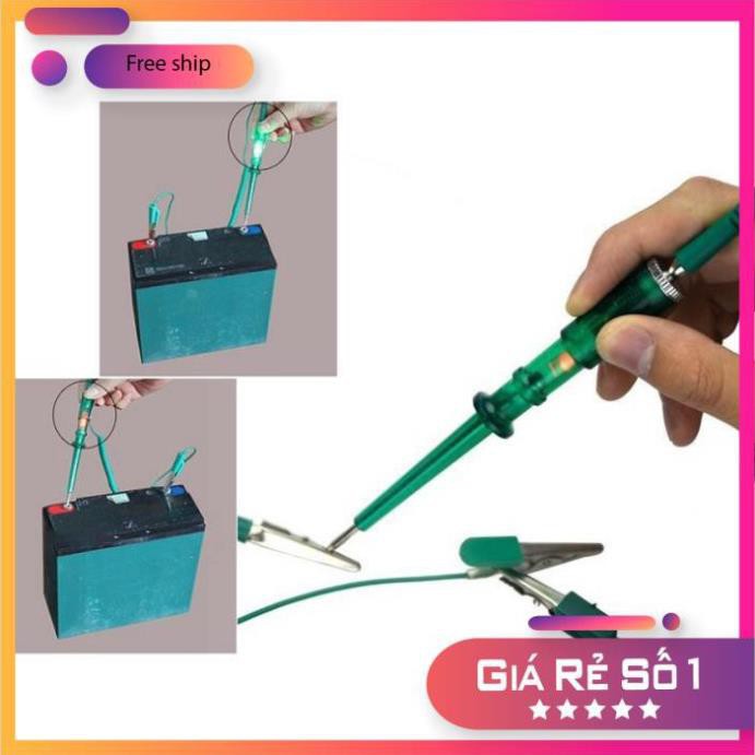 ⚡️GIÁ TỐT⚡️Tua Vít/ Bút Rà Thử Điện 6V-12V-24V Cầu Chì Cho Xe Ôtô, Xe Máy... Tặng kèm 1 Cầu Chì Đèn Dự Phòng