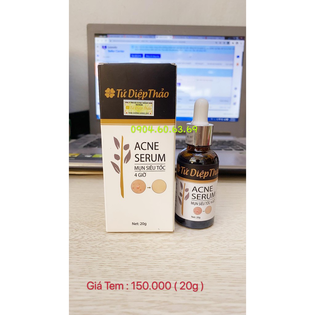 Serum Mụn Siêu Tốc TỨ DIỆP THẢO 30g