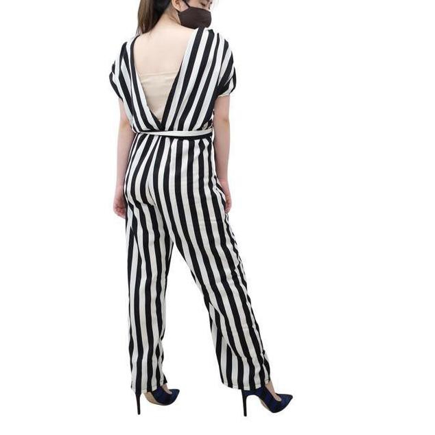 Bộ Jumpsuit Công Sở Thoải Mái Cho Nữ Đen